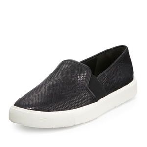 COPY - Vince - Blair Snake-Embossed Skate Sneaker…